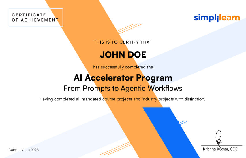 Program Certificate