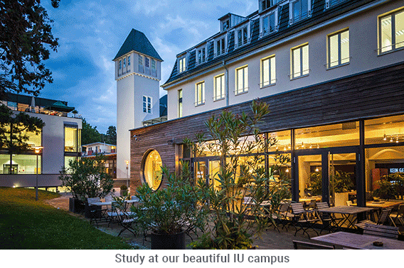 Study at our beautiful IU campus