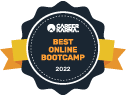 Awarded Best Online Bootcamp By Career Karma