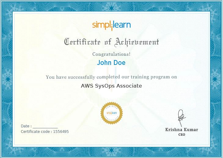 AWS SysOps Certificate