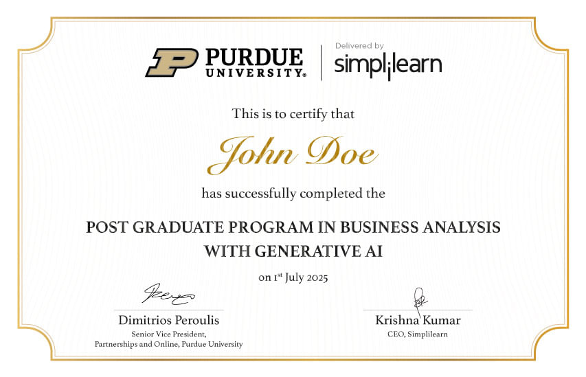 Purdue Certification
