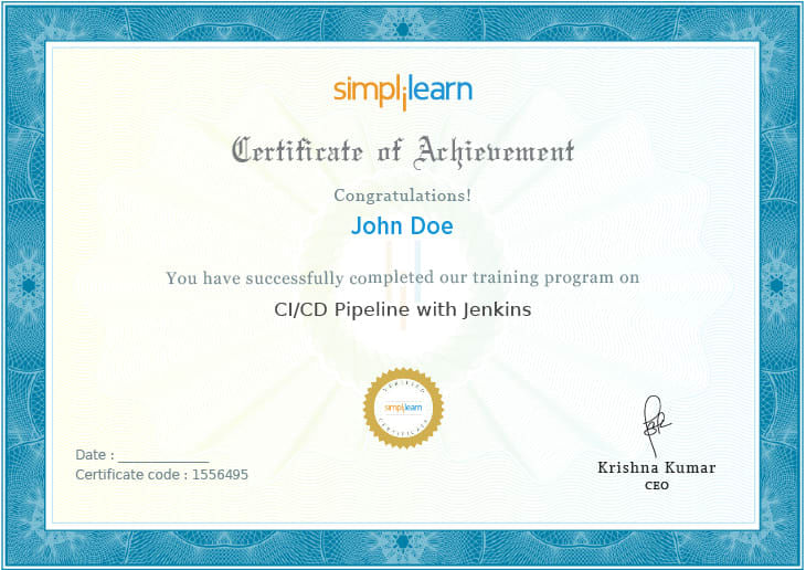 CI/CD Pipelines with Jenkins Certification Training Course