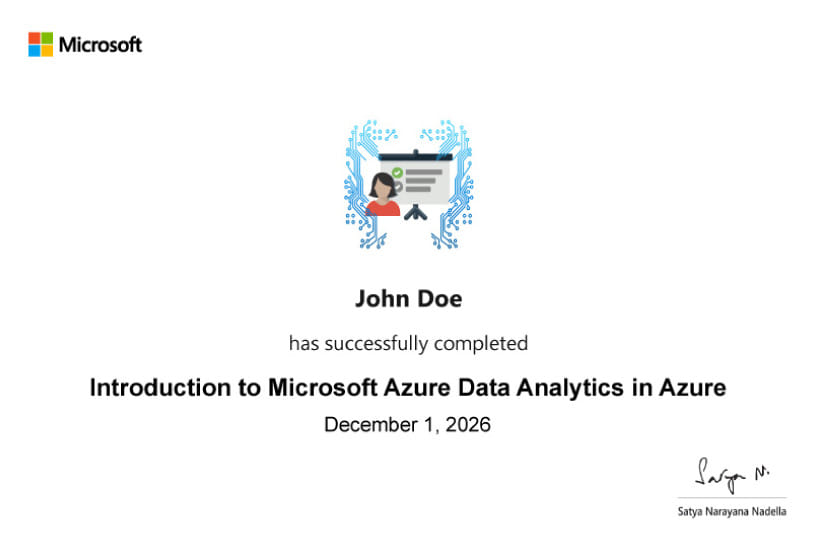 Microsoft Certificate