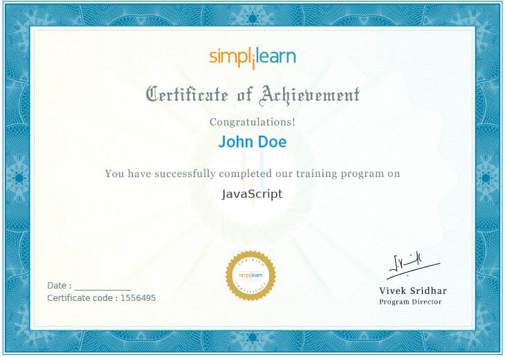 JavaScript Certificate