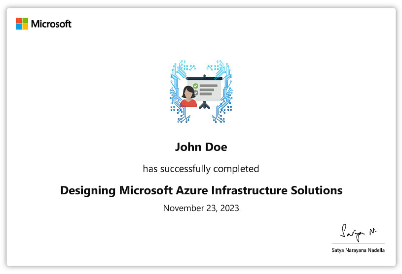 MS Azure AZ 305 Certificate
