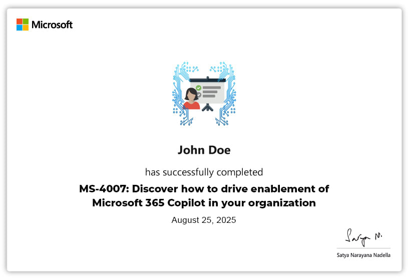 Partnering with Microsoft