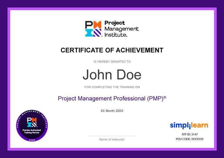 PMP® Certification Training