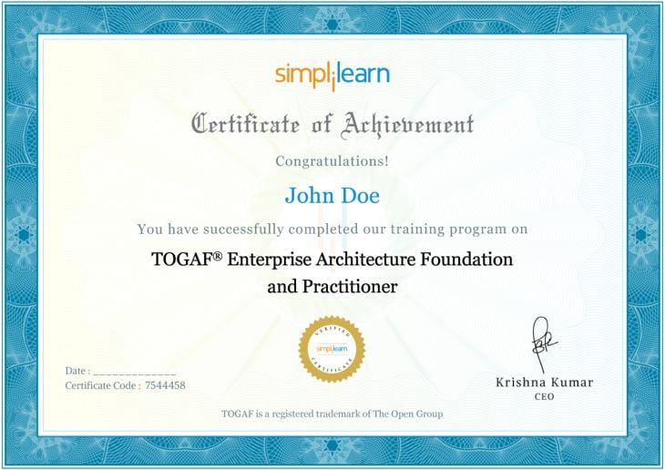 TOGAF® Enterprise Architecture Foundation and Practitioner
