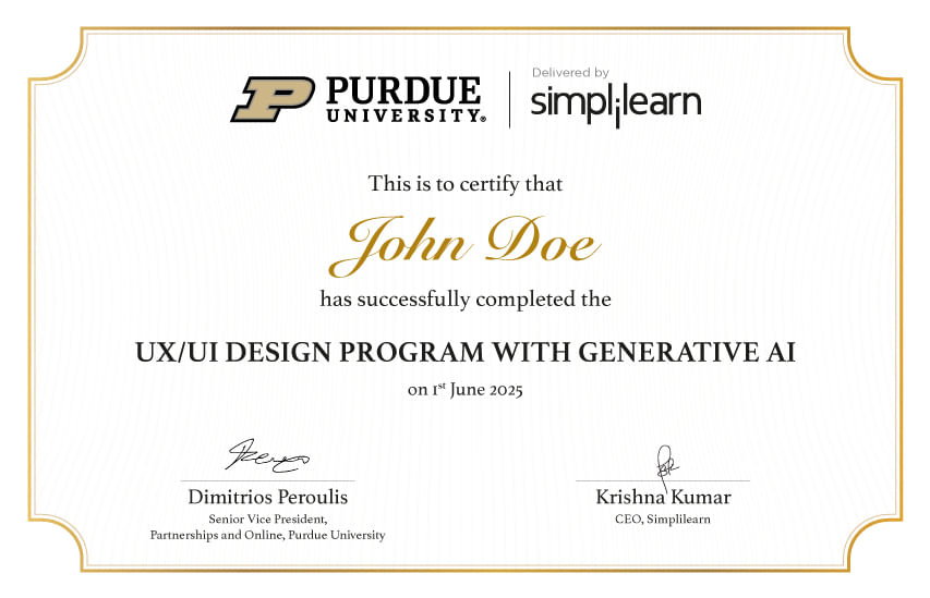 Program Certificate