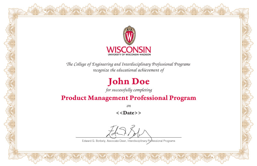 Certificate of Completion