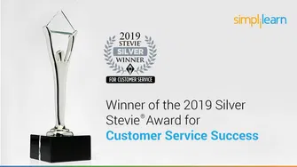 Simplilearn Wins 2019 Stevie® Award for Customer Service Success