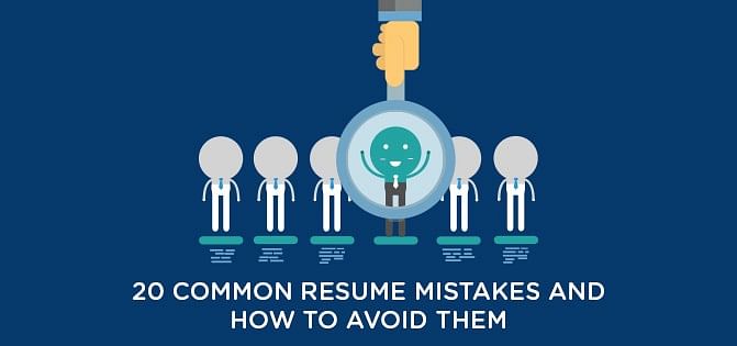 Common resume mistakes to avoid