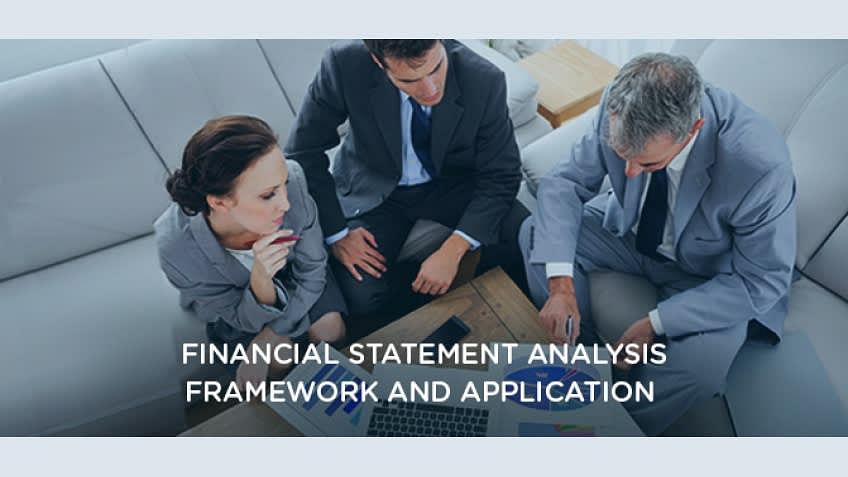 Financial Statement Analysis - Framework and Application