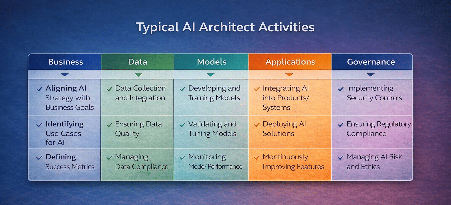 AI Architect Activities