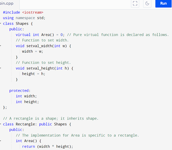 Implement an abstract class - Visual Studio (Windows)