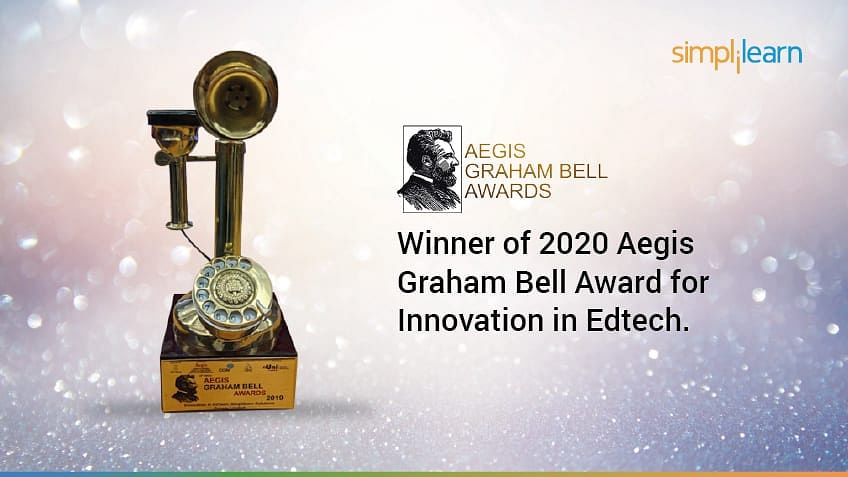 Simplilearn Wins 2020 Aegis Graham Bell Award for Innovation in Edtech