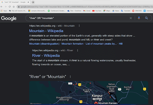 or_operator_Google_Dorking.