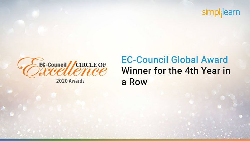 Simplilearn Wins EC-Council Global Award for the Fourth Year in a Row