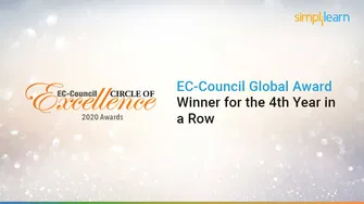 Simplilearn Wins EC-Council Global Award for the Fourth Year in a Row