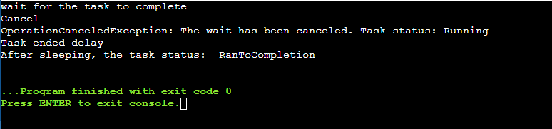 c#wait-overloads-2code