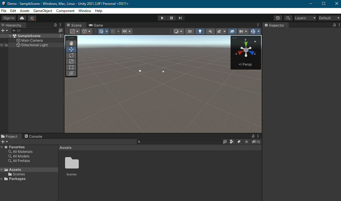 C#-Unity-MainScene-img1