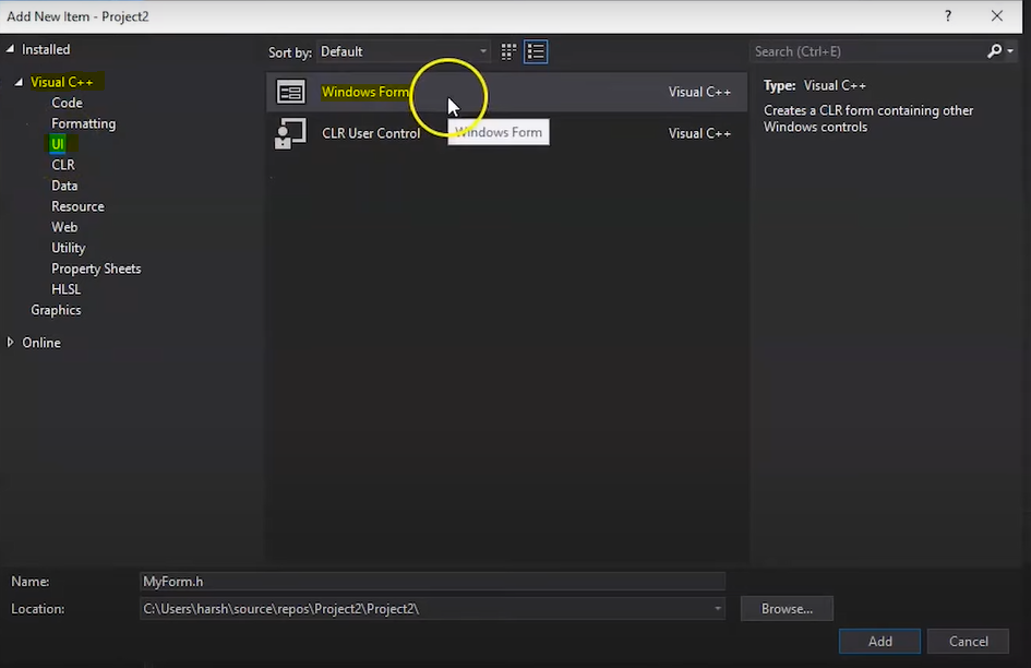 How To Create A C Gui Application Using Visual Studio Simplilearn