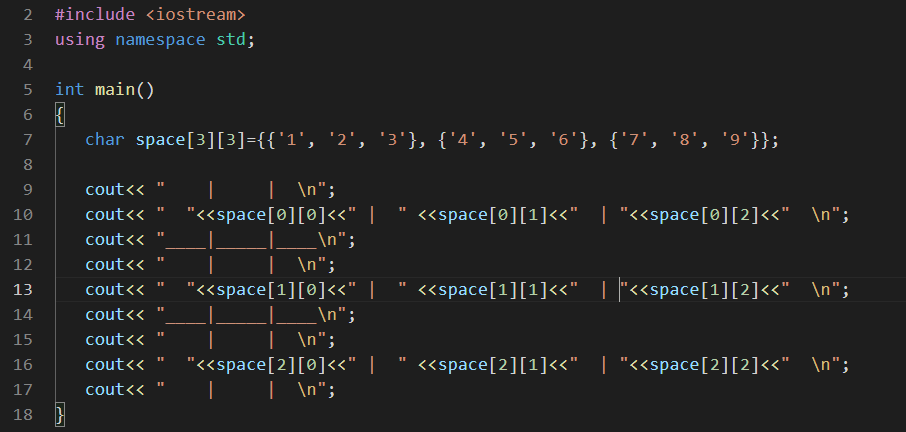 Three-dimensional tic-tac-toe can be played on three arrays of 3x3