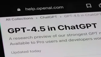 OpenAI Releases ChatGPT-4.5 AI Model