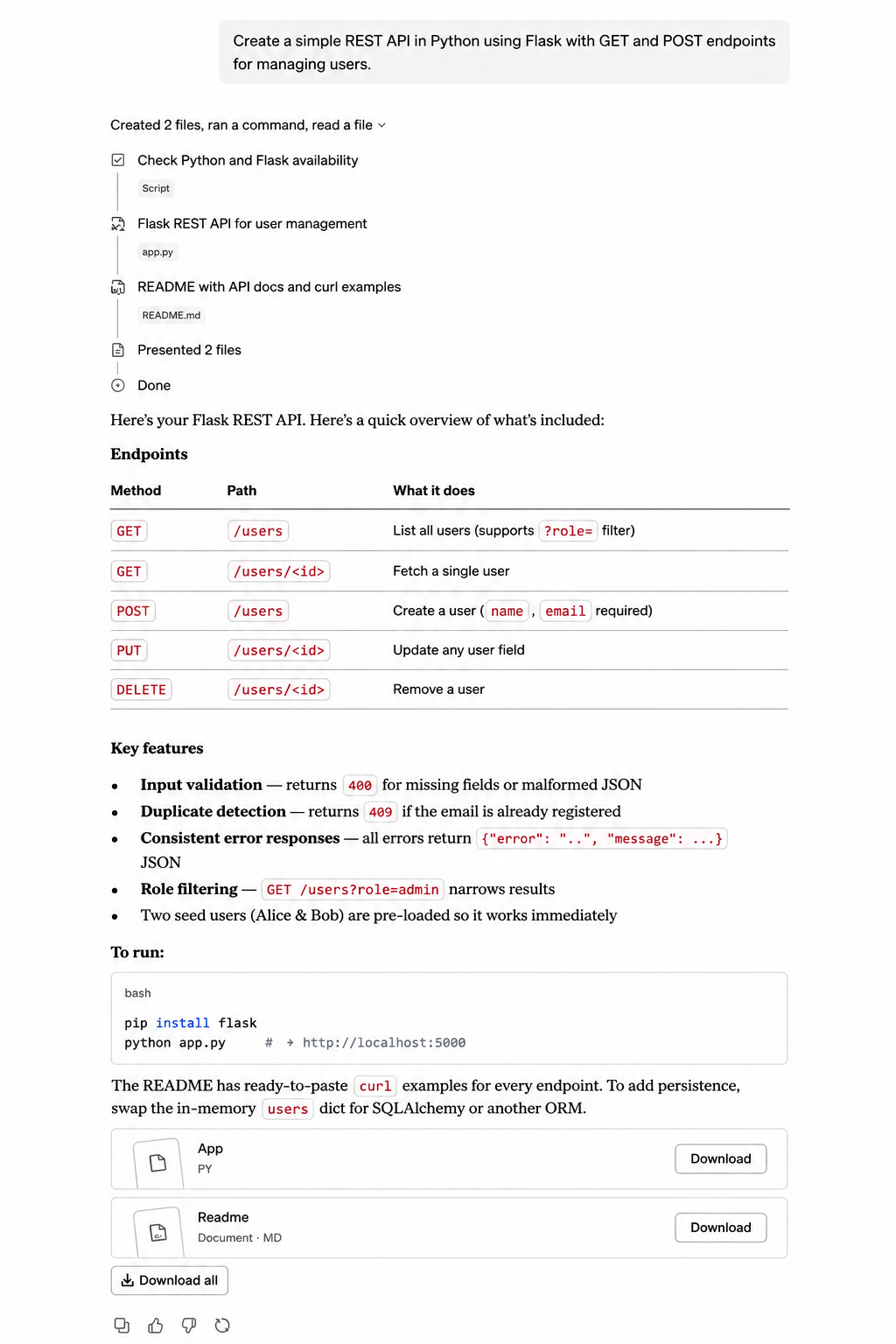 Claude Output Example1