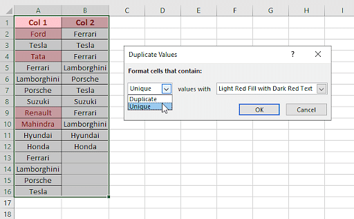 How to Compare Two Lists in Excel - Top 6 Methods