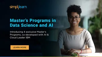 Introducing Masters Programs in Data Science and AI, Co-developed with IBM