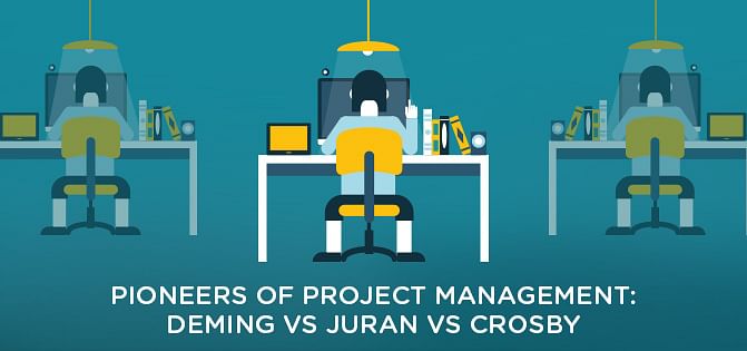 Pioneers of Project Management: Deming vs Juran vs Crosby Pioneers of Project Management: Deming vs Juran vs Crosby