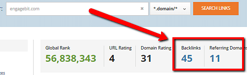 Domain stats