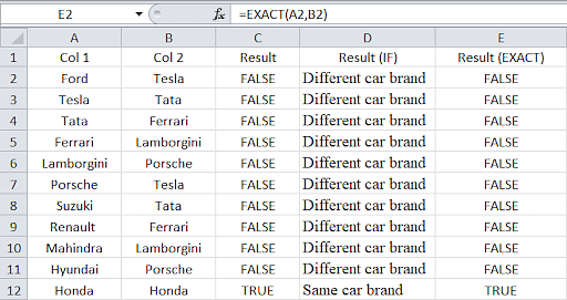 How to Compare Two Lists in Excel - Top 6 Methods