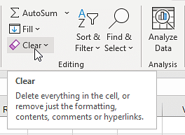 Excel-Dữ liệu-Làm sạch-Xóa-Định dạng-Chỉnh sửa.