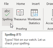 Excel-Data-Cleaning-spell-check-Review-Spelling