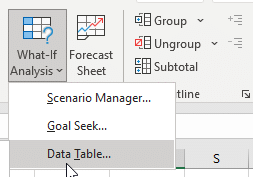Data-Table-Two-input-What-if-data-table