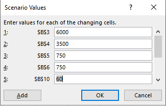 Excel-What-if-Analysis-Scenario-Manager-scenario-values-Band-B.