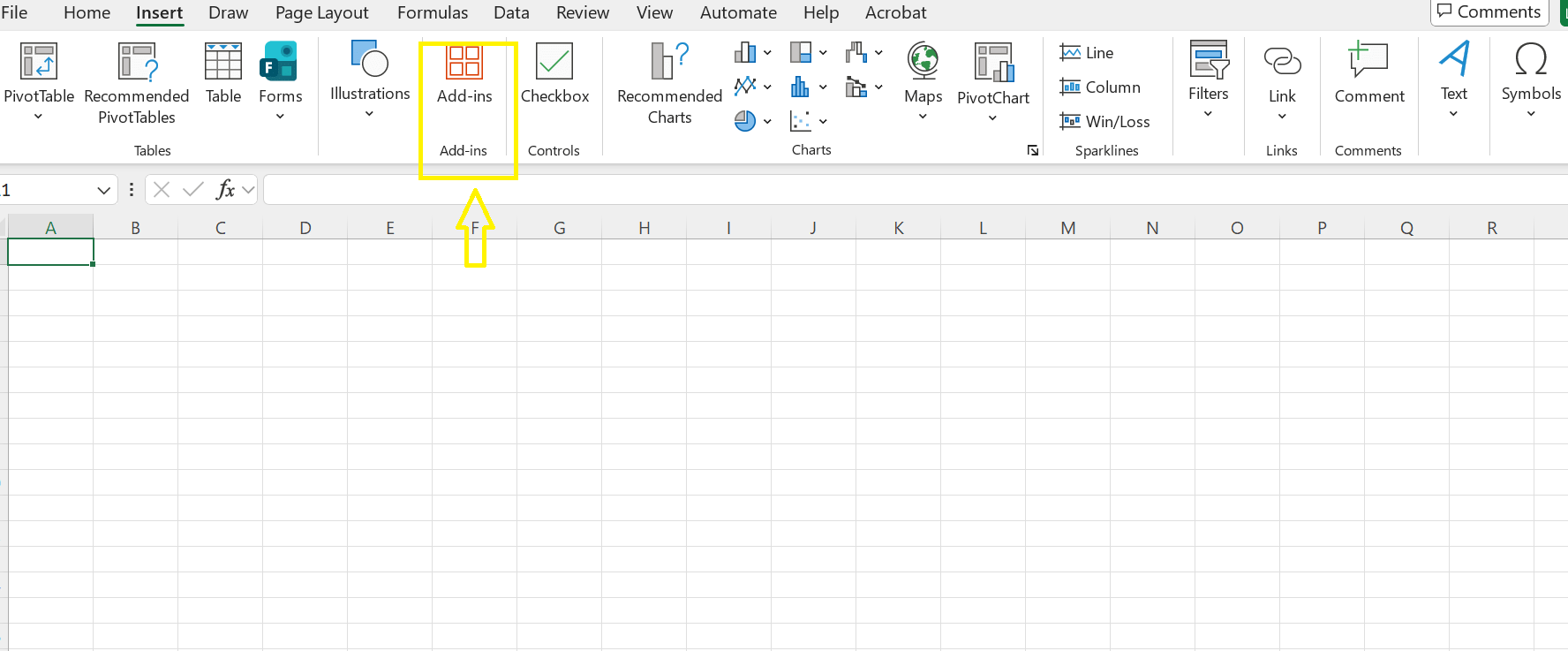 Excel Add-ins