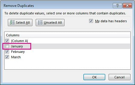 Eliminar duplicados en Excel