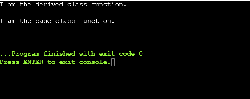 C++  Function Overloading 