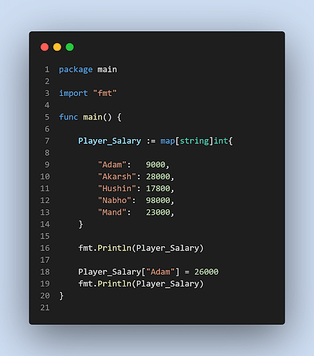 golang assignment to nil map (sa5000)