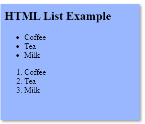 HTML_List