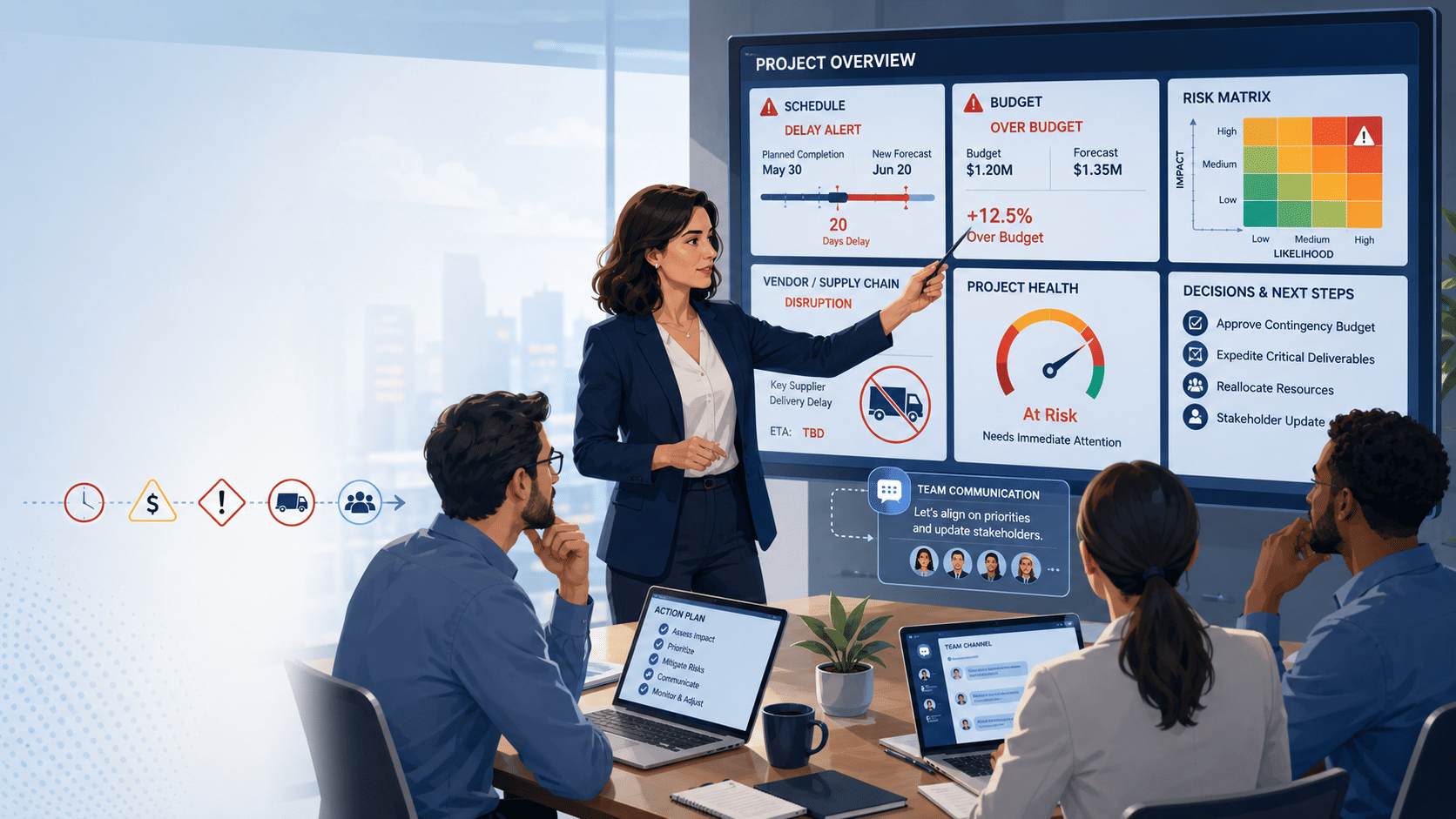 How Project Managers Handle Crisis Situation