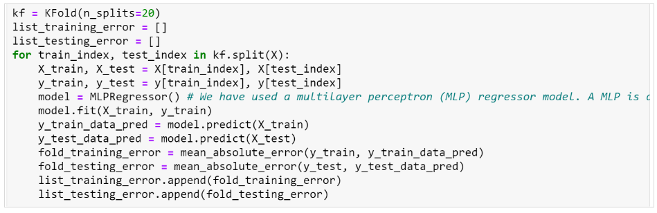 KFoldCrossValidation