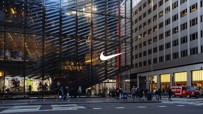 Nike's market sale