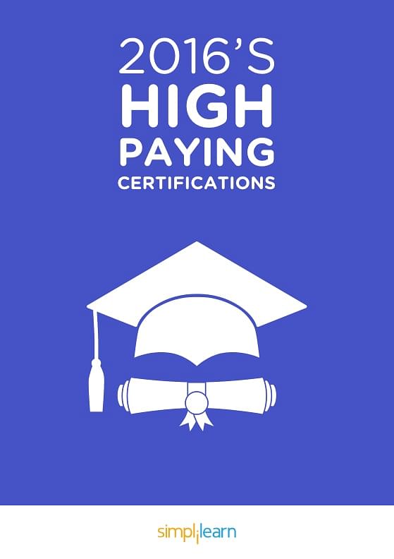 Free eBook: 2016 High Paying Certifications