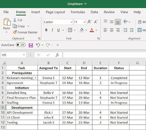 Project_Plan_in_Excel_Step_2