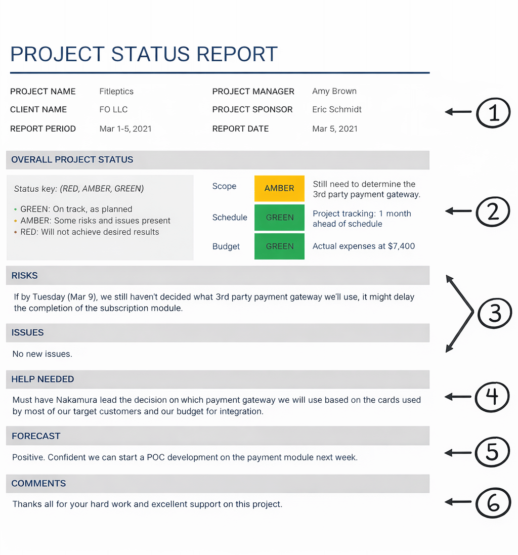 Project Status Report