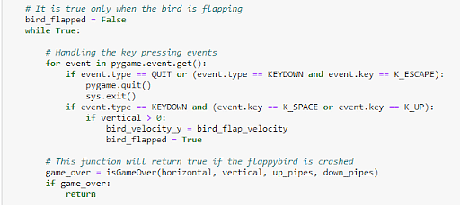 Flappy Bird Python Tutorial, Flappy Bird Game in Python, Python Projects  for Resume